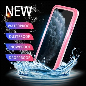 Trái táo iphone 11 hỗ trợ chống nước 100 chứng thực triệu điện thoại iphon 11 hỗ trợ chống nước bọt (hồng) với mặt sau đặc trưng.